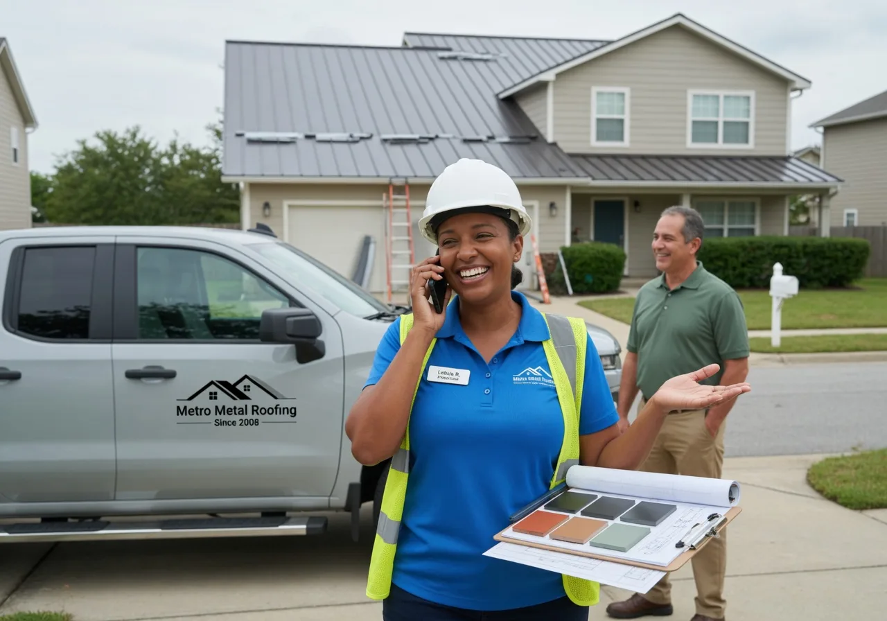 Storm Damage Metal Roof Repair in Philadelphia, TN
